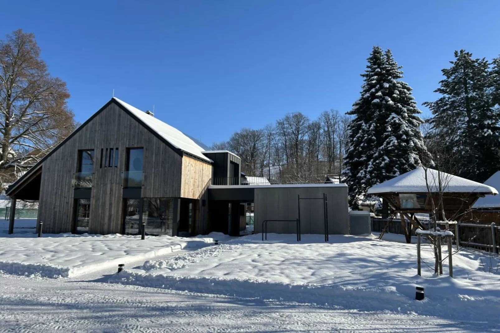 Villa-Exterieur winter