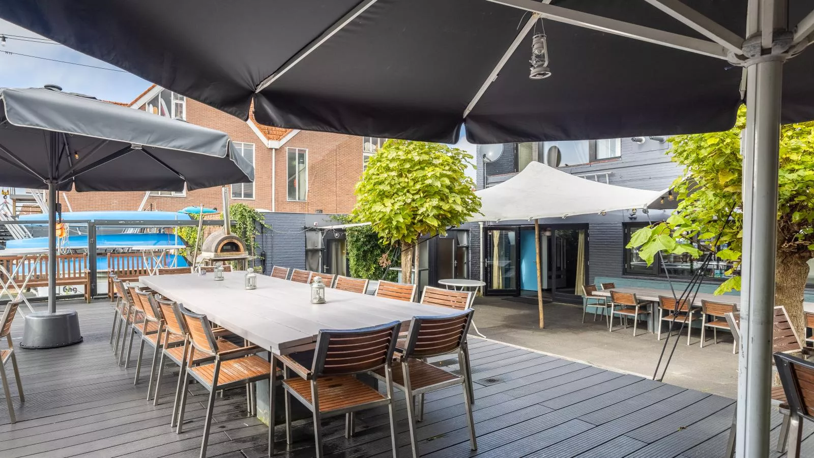 De Kaag Watersport Groepsaccommodatie - 80 pers-Terrasbalkon