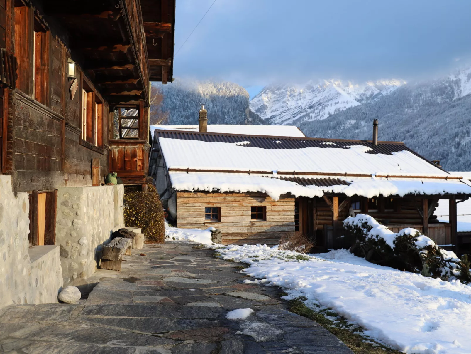 Chalet Pierre Fleur-Buiten