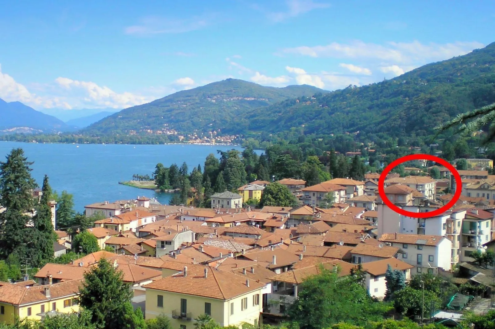 Casa Cristina Meina Centro 4-Gebieden zomer 5km