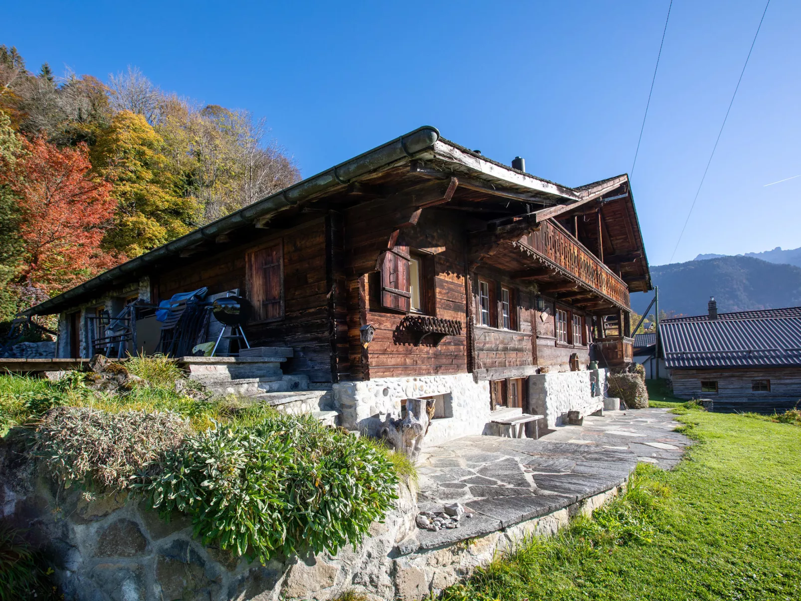 Chalet Pierre Fleur-Buiten