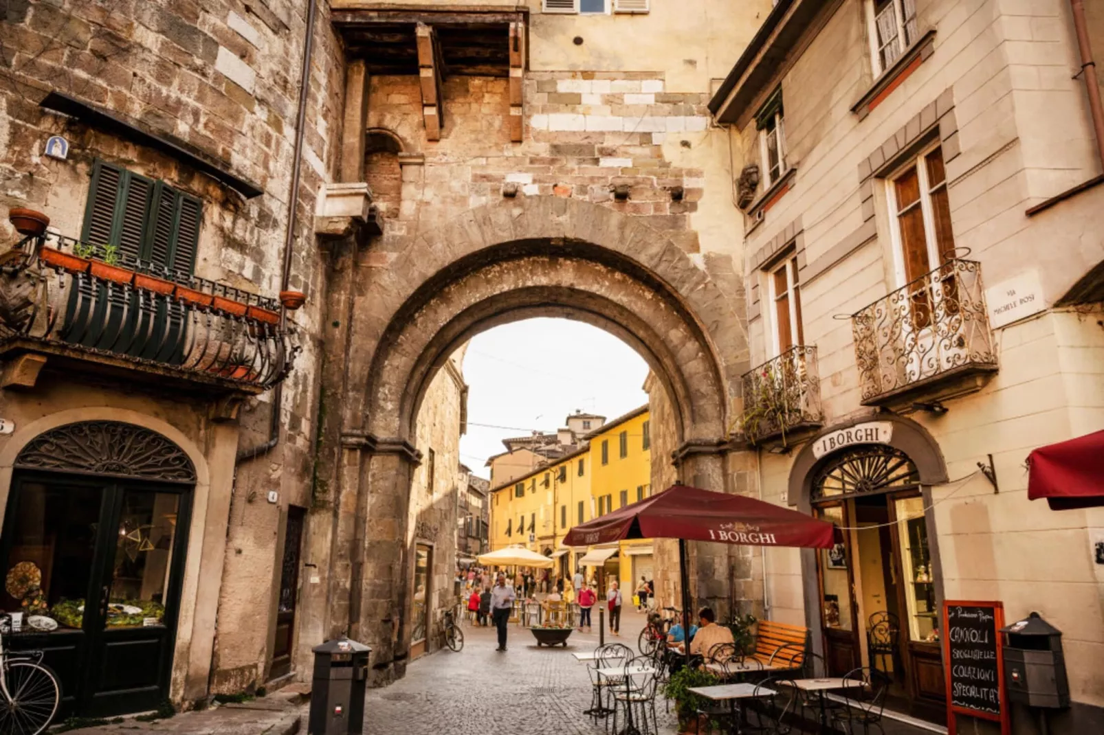 Aria di Lucca-Gebieden zomer 5km