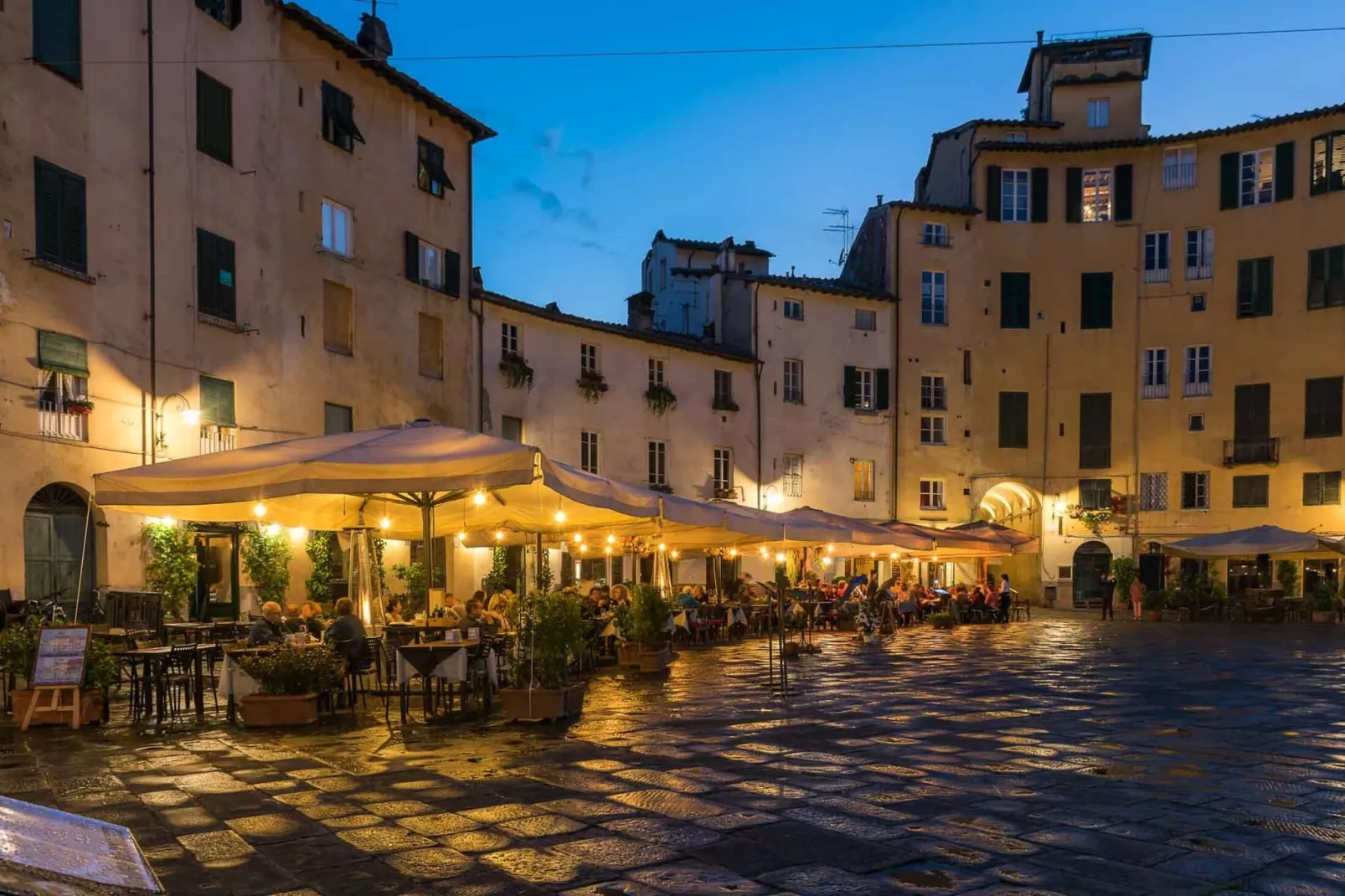 Aria di Lucca-Gebieden zomer 5km