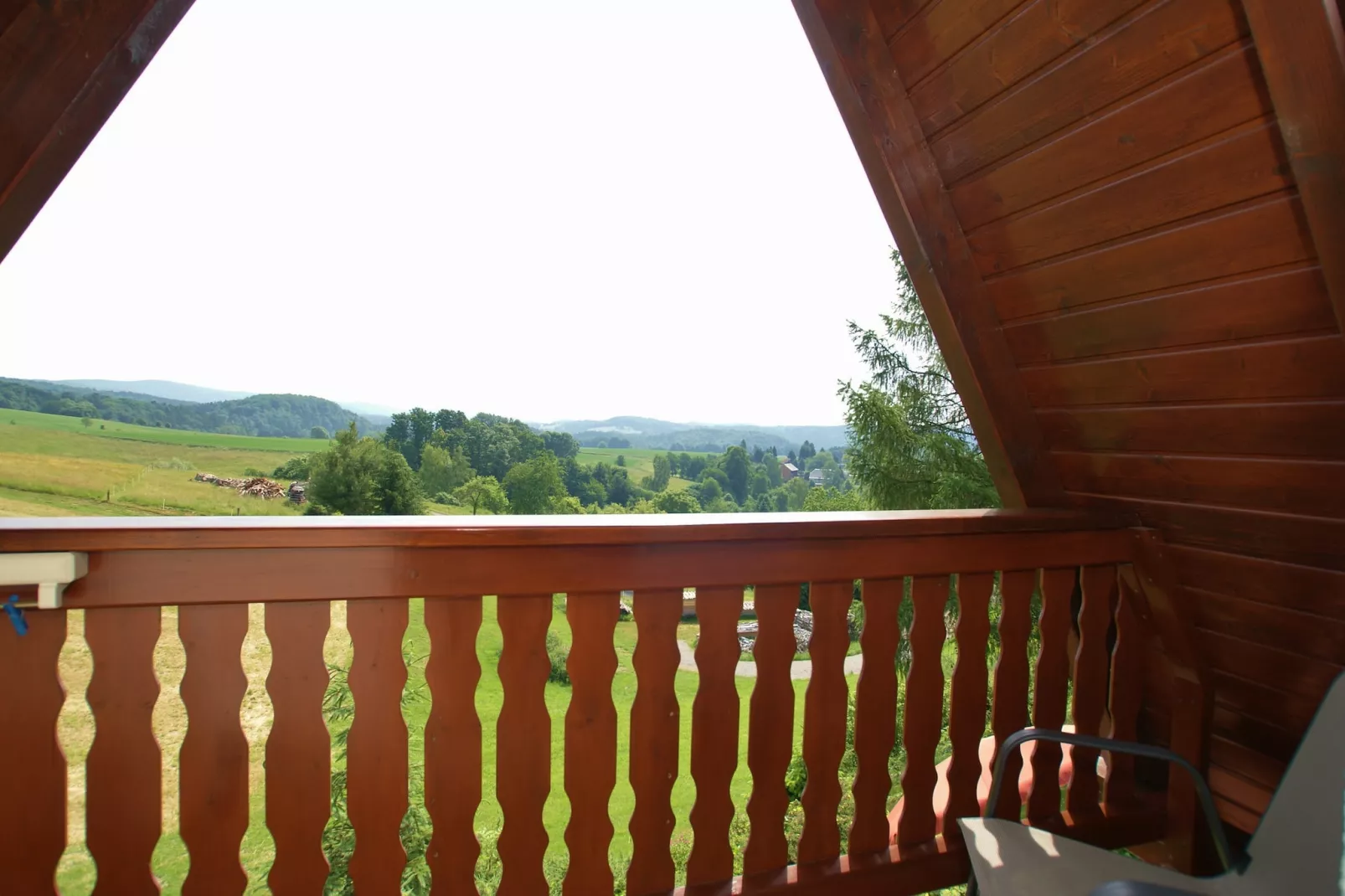 Ferienhaus Panoramablick-Uitzicht zomer