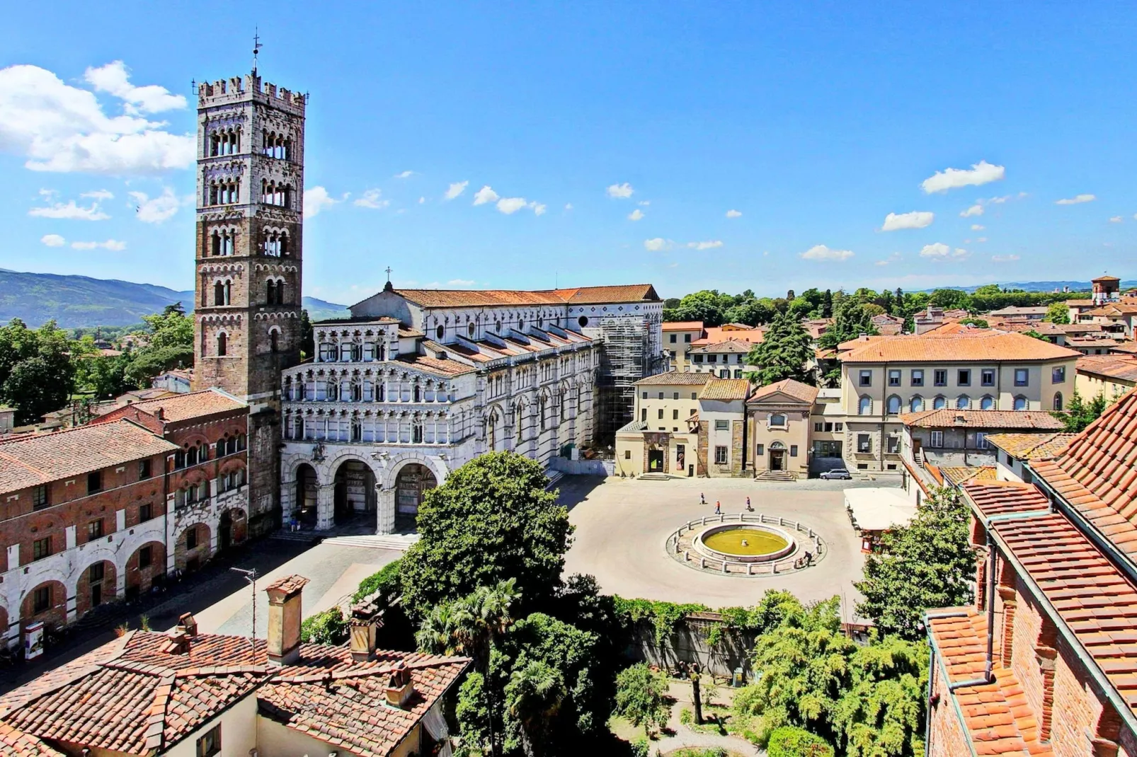 Aria di Lucca-Gebieden zomer 5km