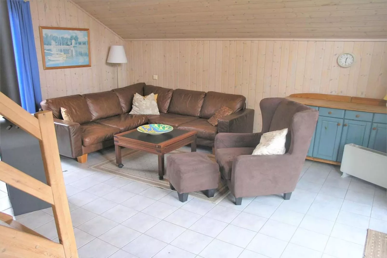 FH Wildgans Comfort mit Sauna & Kaminofen 81 qm 139-Woonkamer