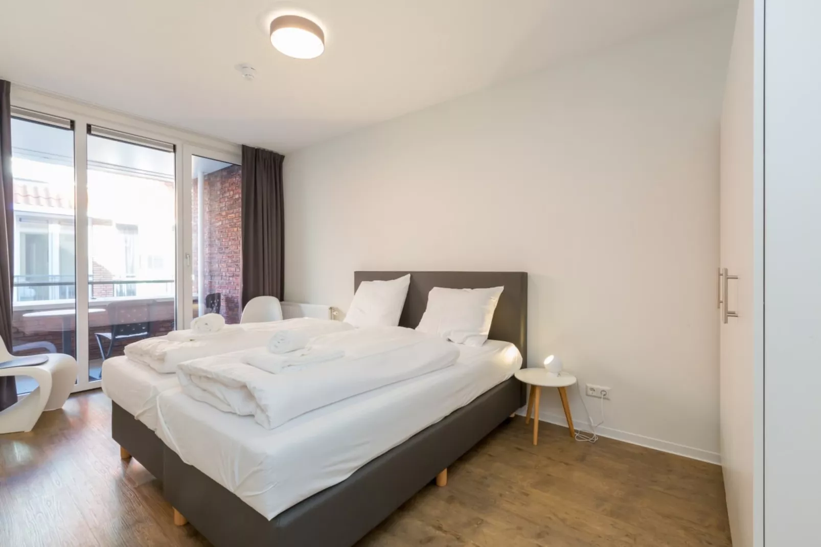 Aparthotel Zoutelande - Luxe 3-persoons comfort appartement-Slaapkamer