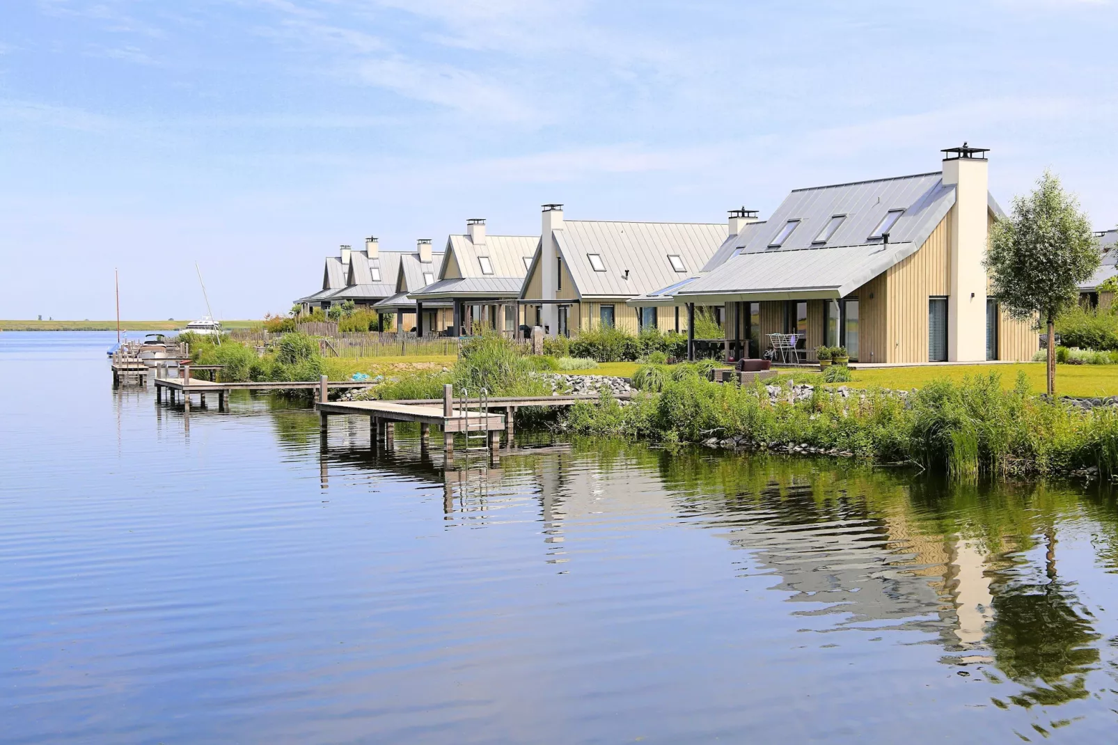 Resort Waterrijk Oesterdam 11-Uitzicht zomer