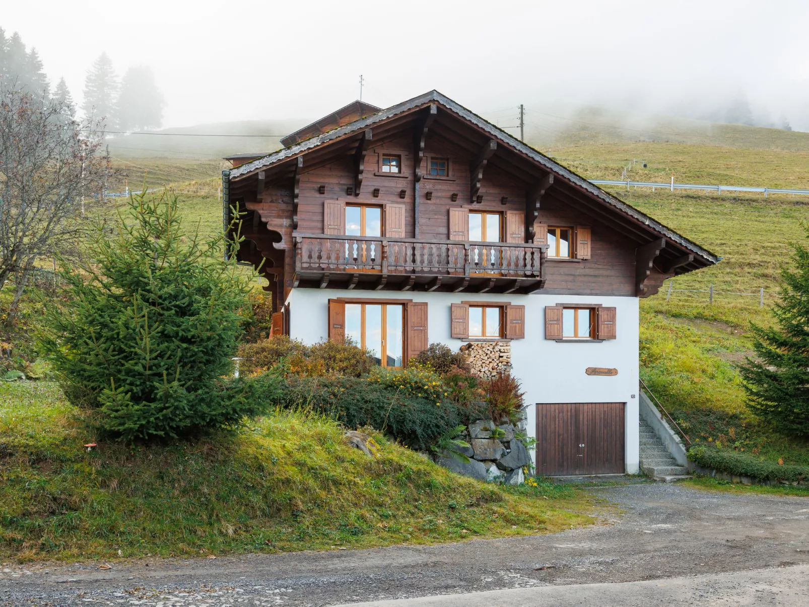 Chalet Seravalle-Buiten