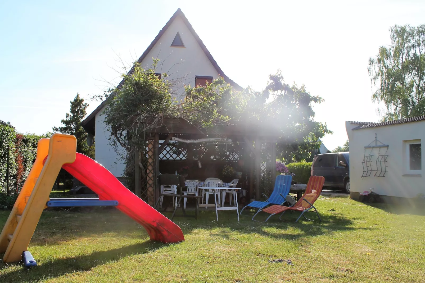 Urlaub vor den Toren der Hansestadt Wismar-Tuinen zomer