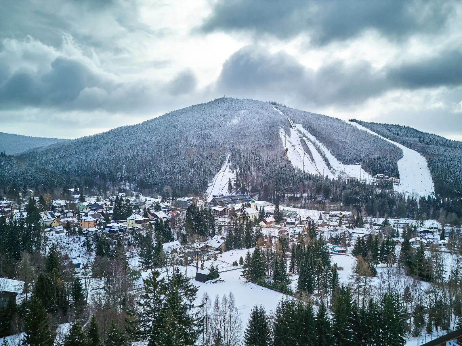 Nový svět, Harrachov-Omgeving