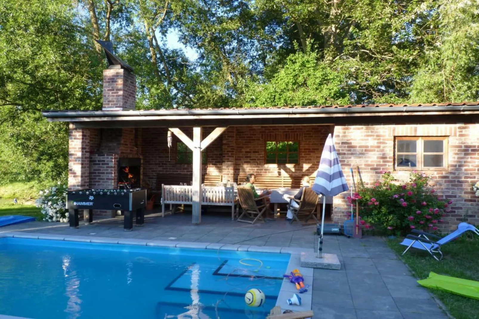 Ferienwohnung mit Terrasse im Klützer Winkel-Gebieden zomer 5km