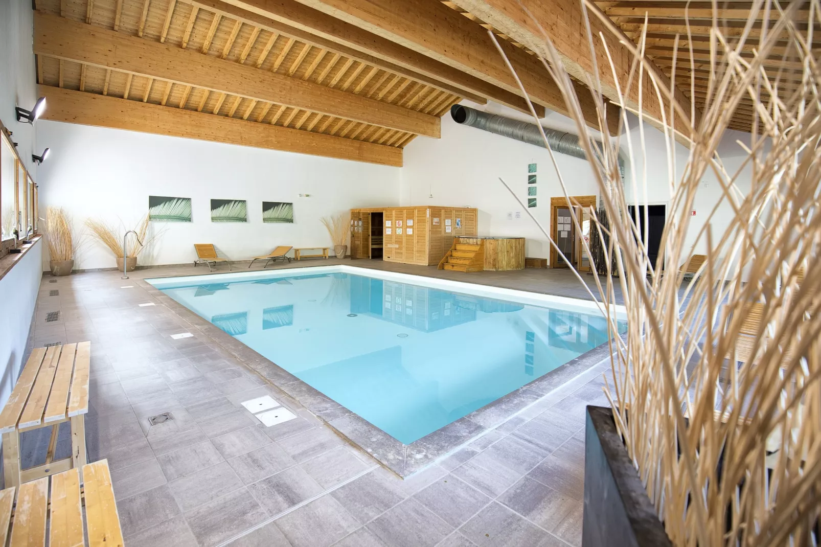 Hameau 1 002 - SPA & PISCINE appartement 6 pers-Zwembad