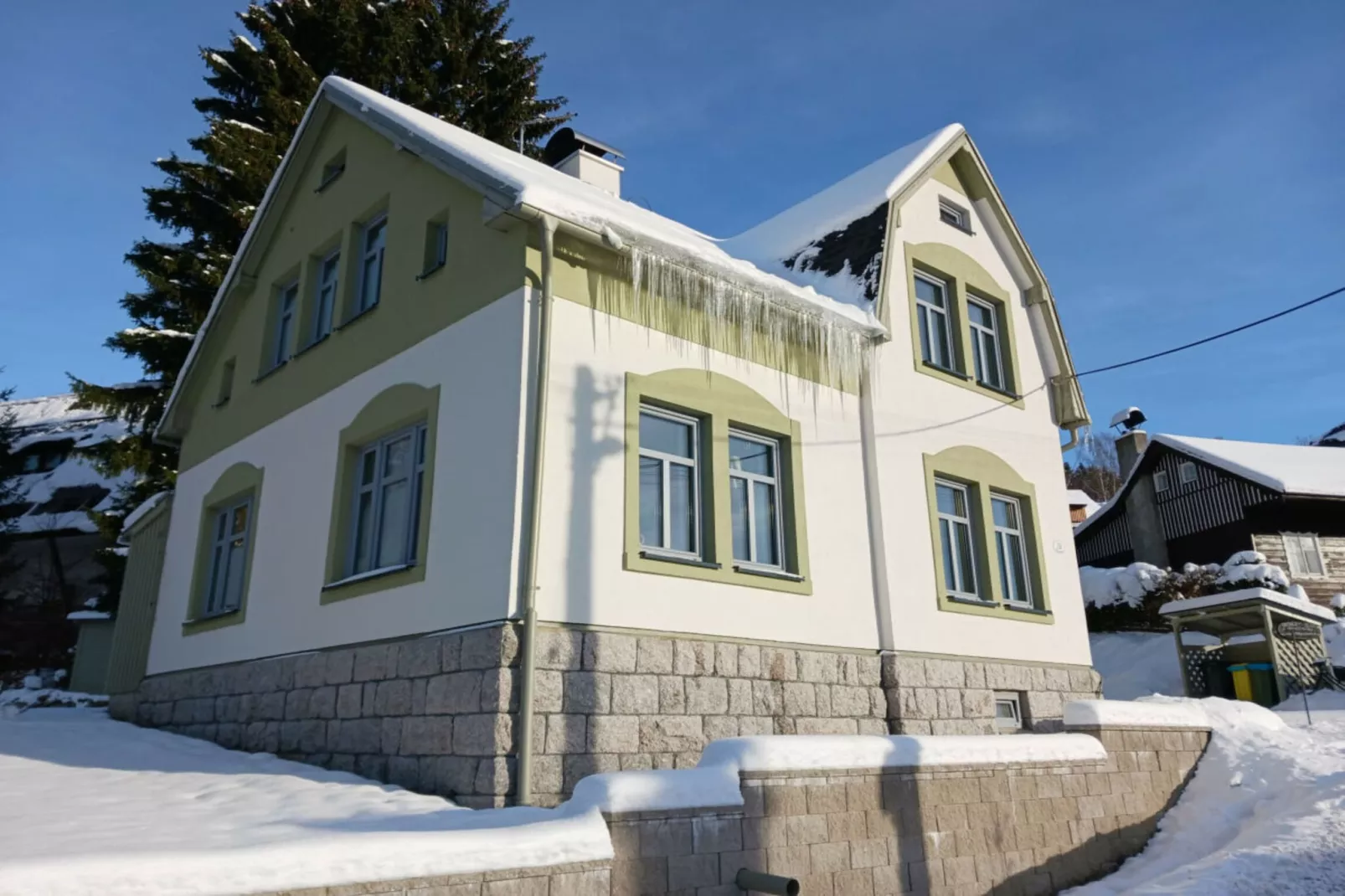 Villa-Exterieur winter