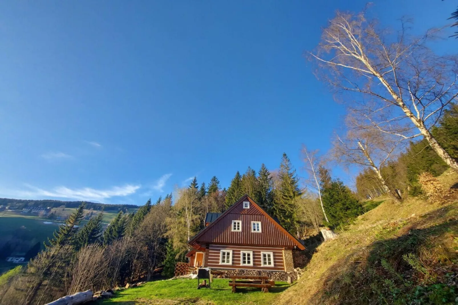 Villa-Gebieden zomer 1km