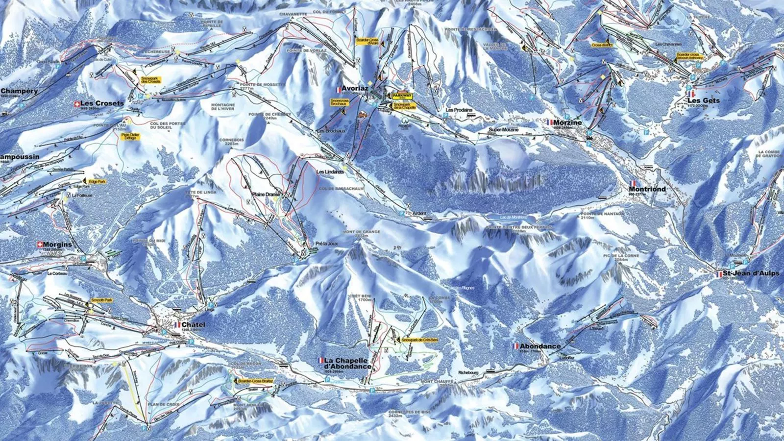 Le Temps-Passe-Plattegrond