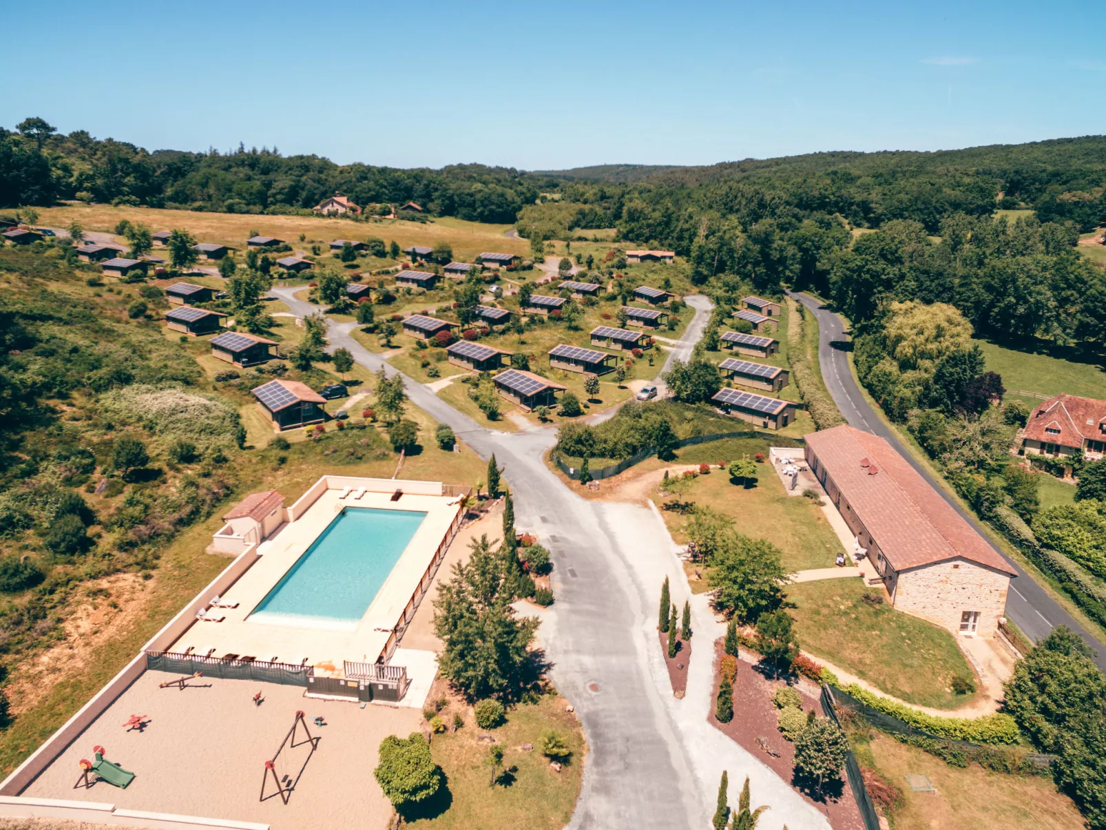 Les Hameaux de Pomette-Chalet 2 Pers.-Buiten