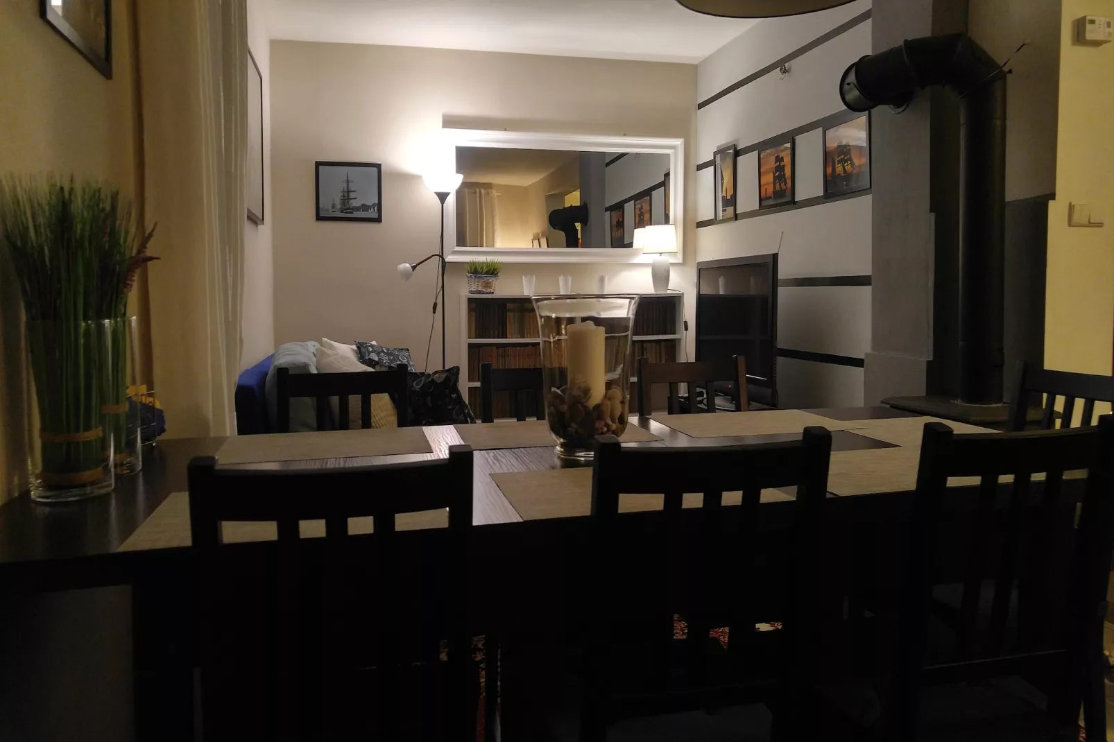 Holiday Home in Lukecin 80 qm-Eetkamer