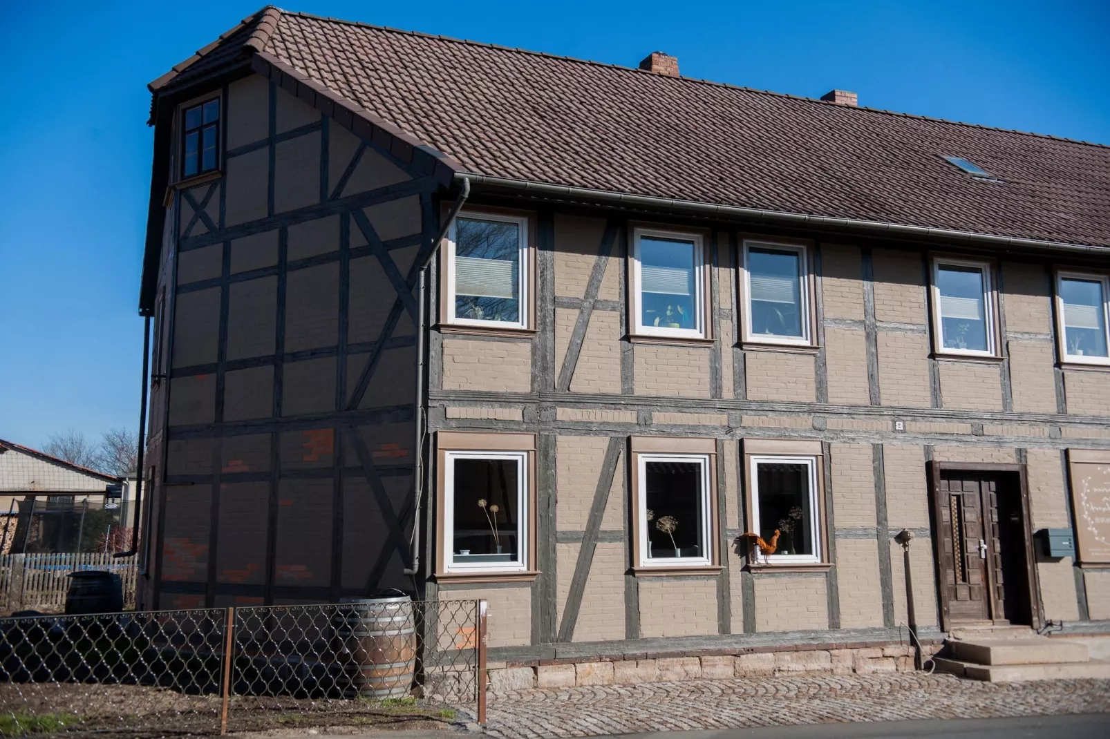 Ferienwohnung Stapelburg-Buitenkant zomer