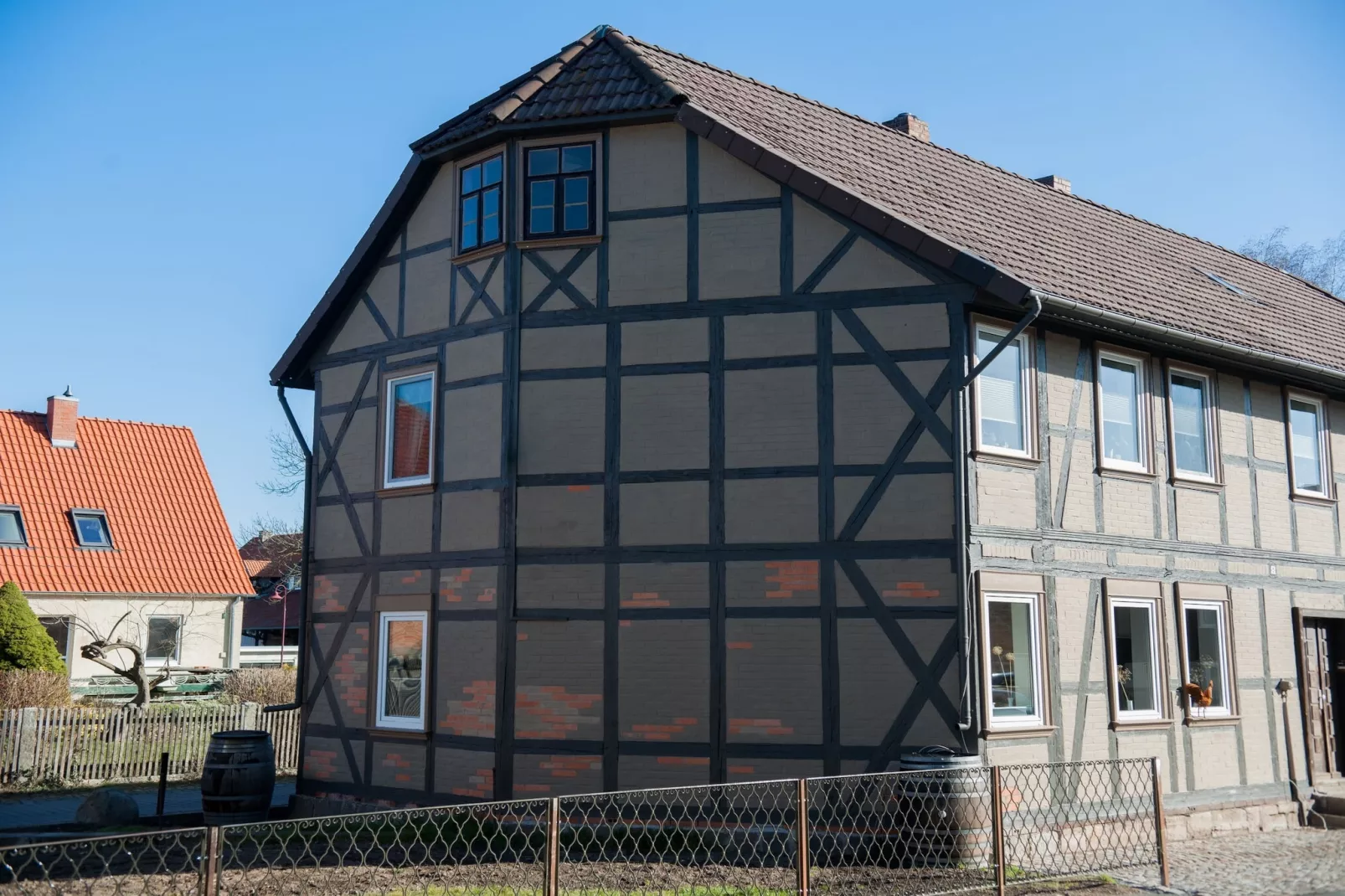 Ferienwohnung Stapelburg-Buitenkant zomer