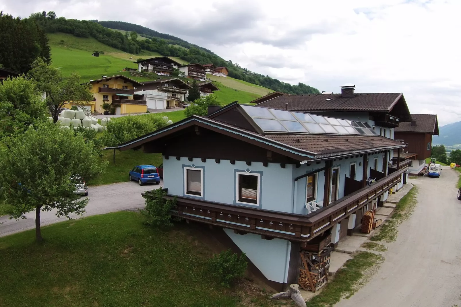 Oberkranzhof-Buitenkant zomer