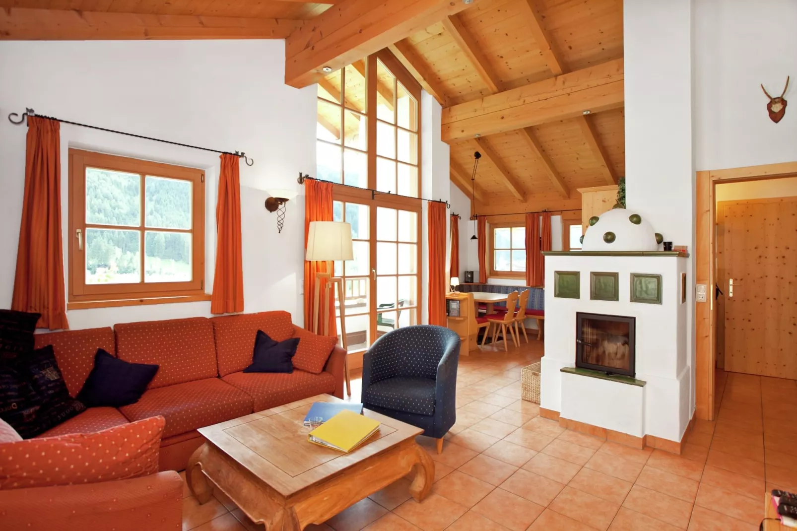 Chalets im Wald-Woonkamer