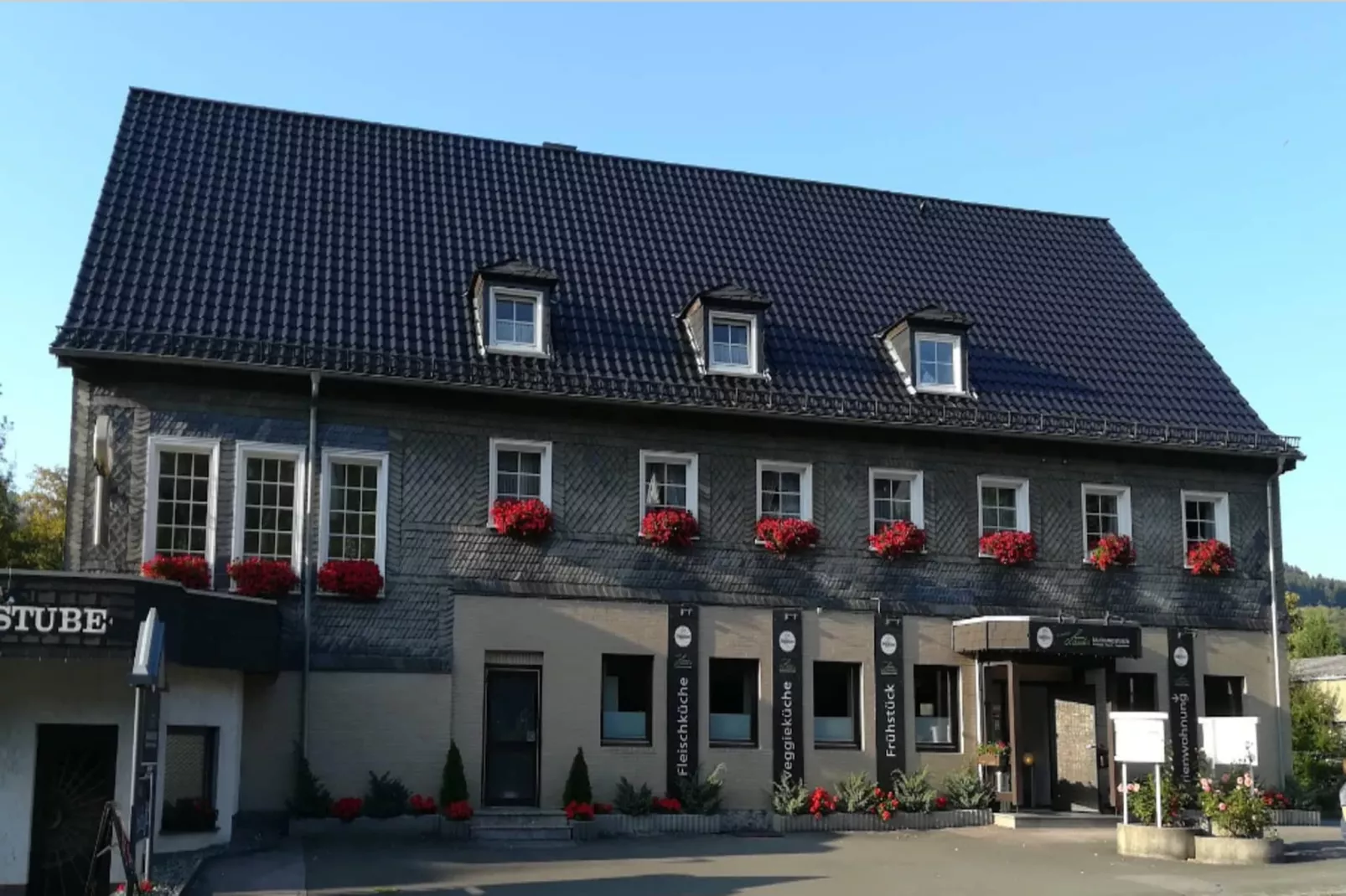 Sauerlandstuben-Gebieden zomer 1km