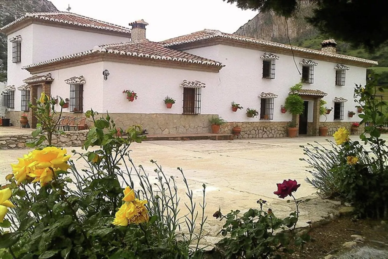 Cortijo Los Alazores-Buitenkant zomer