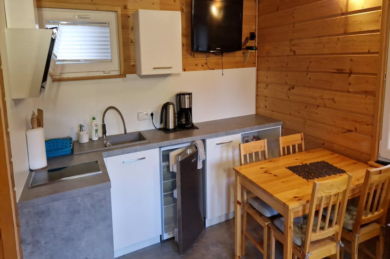 Holiday homes Kolczewo60 qm Typ A domek 60 qm-Keuken