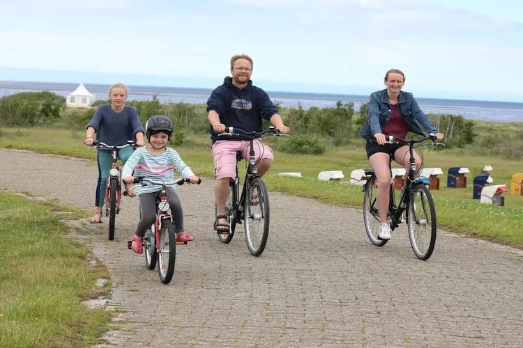 Fewo bis 7 Personen mit Alkoven / Belegung 1-4 Personen-Gebieden zomer 1km