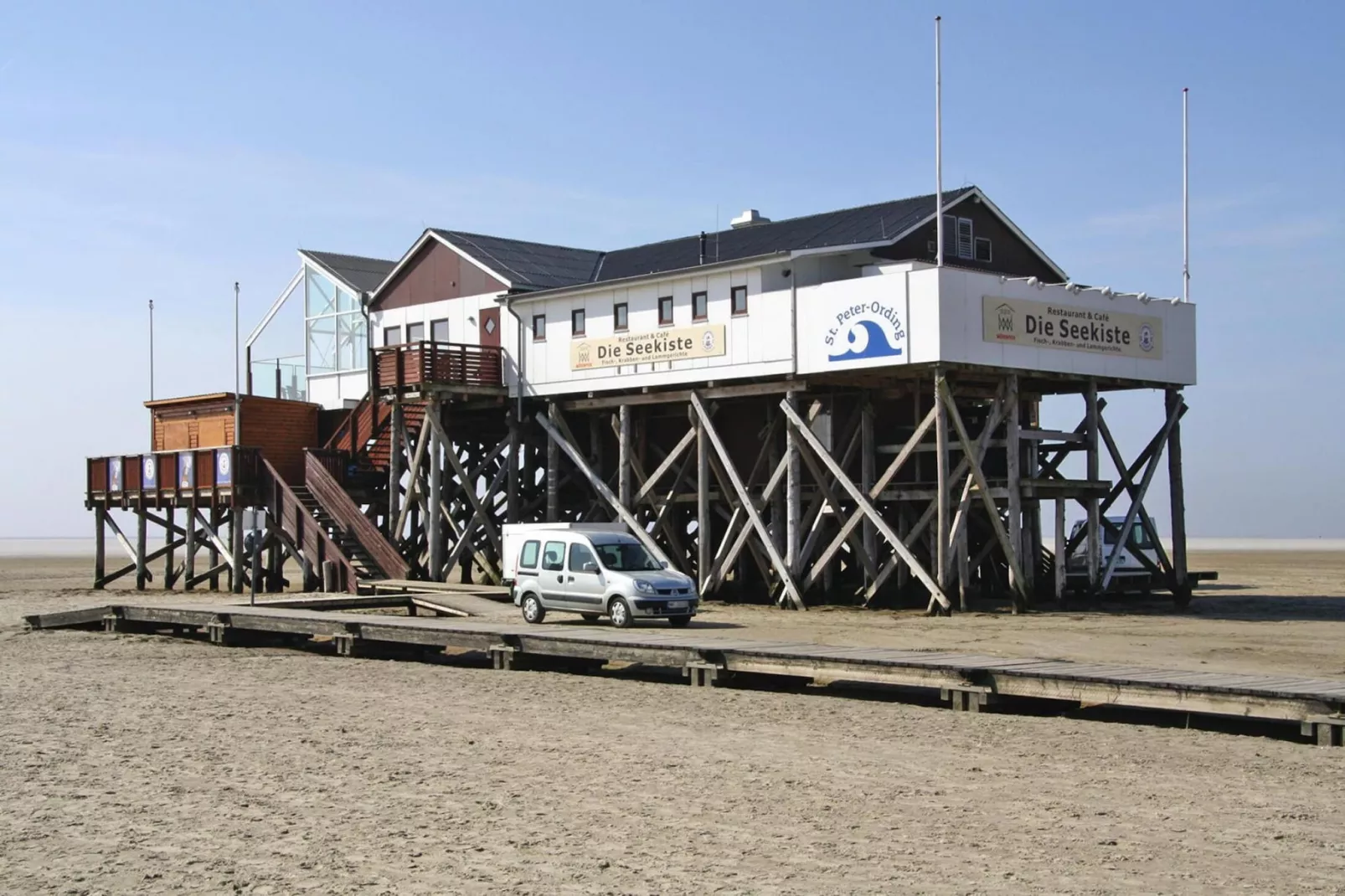 Ferienwohnung Nordseeblick in St Peter-Ording-Gebieden zomer 5km