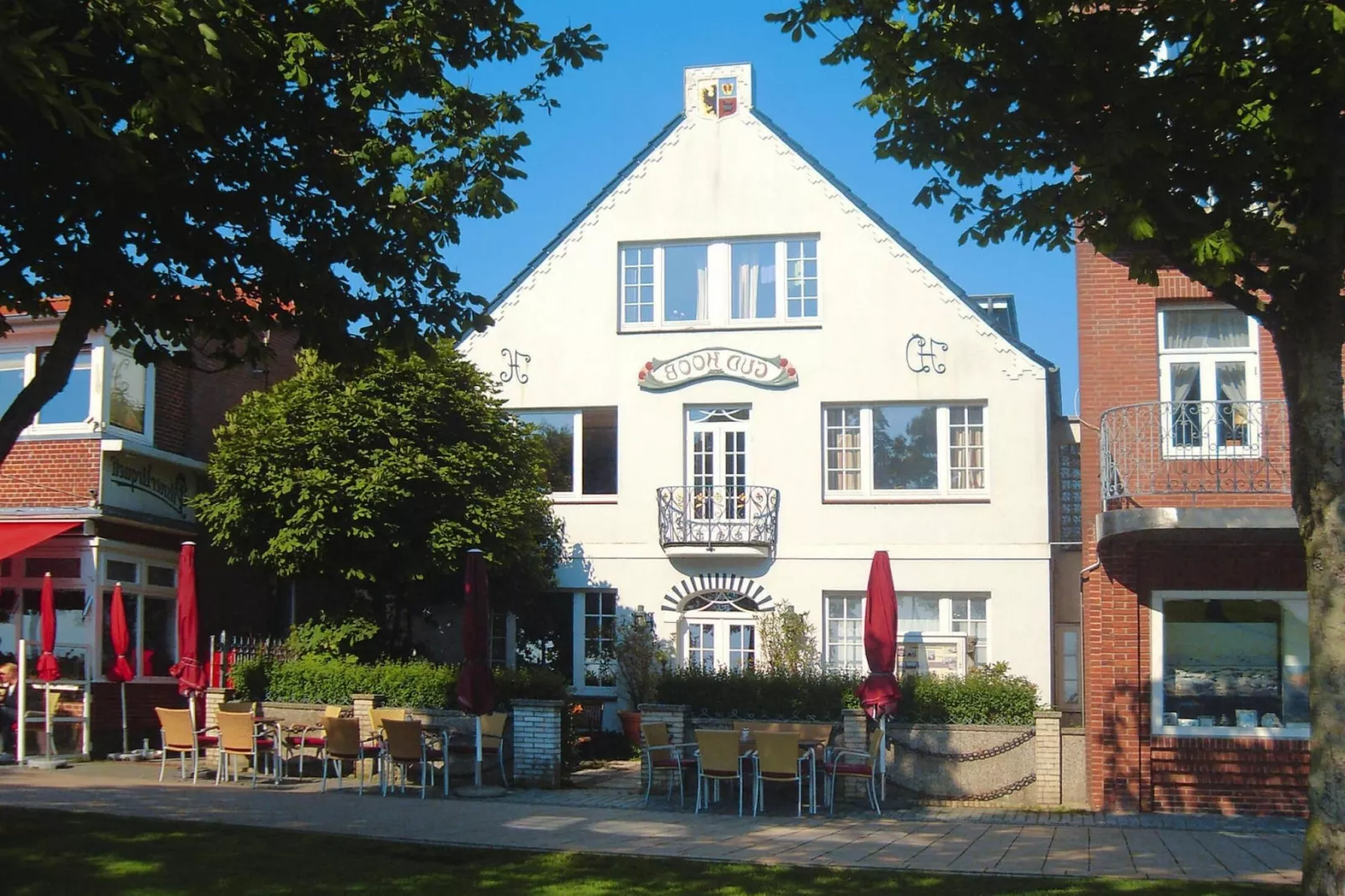 Ferienwohnung in Wyk auf Föhr - Wohnung 7-Buitenkant zomer