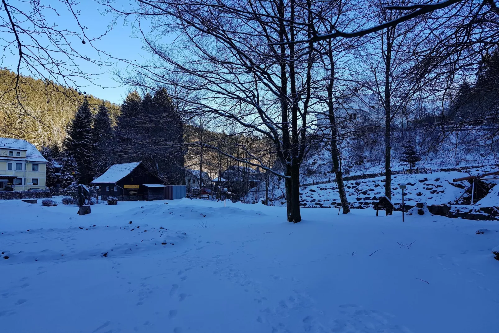 Spiegeltal-Uitzicht winter