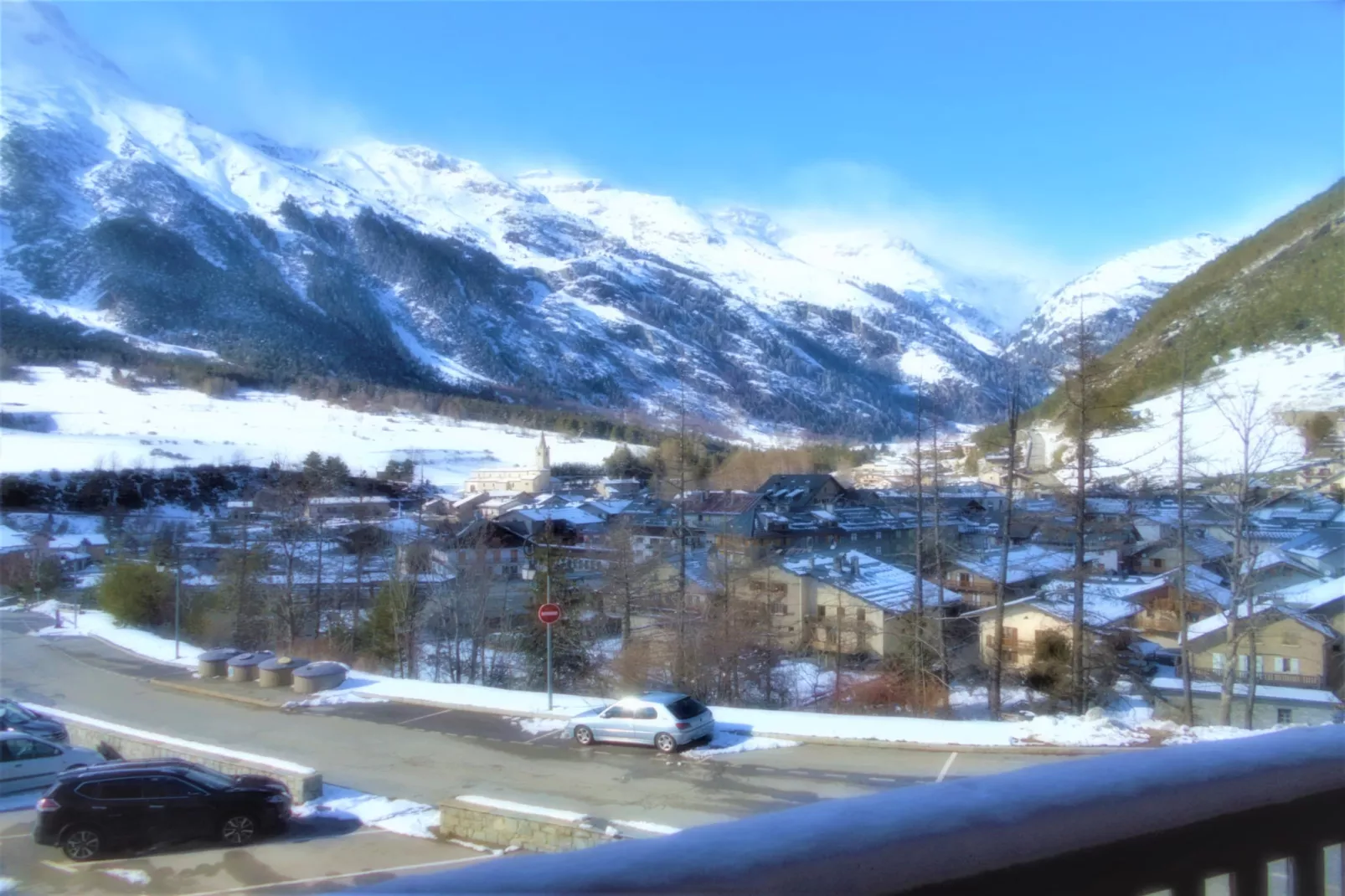 Balcons B 015 - PARC NAT. VANOISE appart. 6 pers.-Terrasbalkon