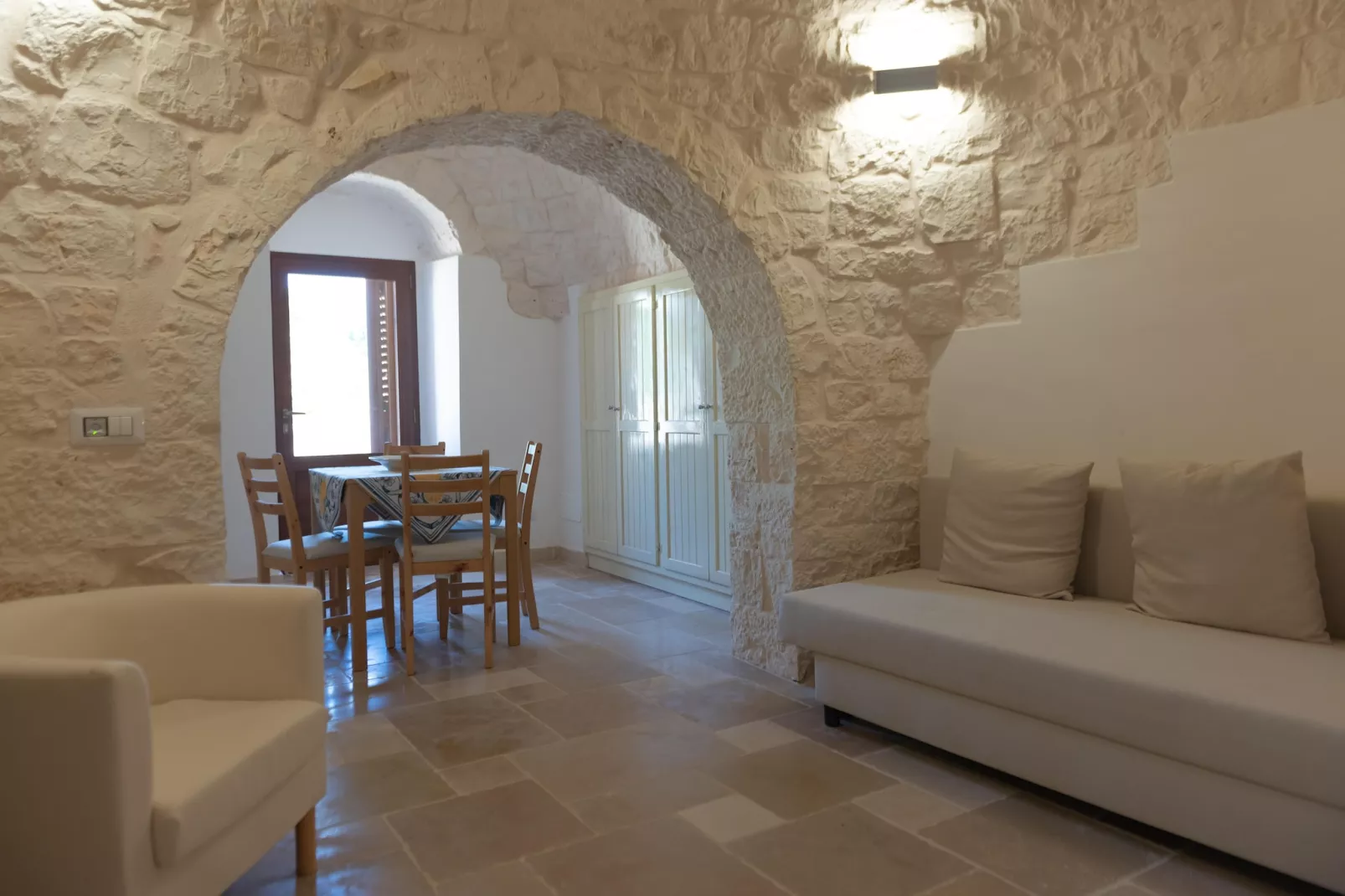 Trulli Cesare in Locorotondo-Woonkamer