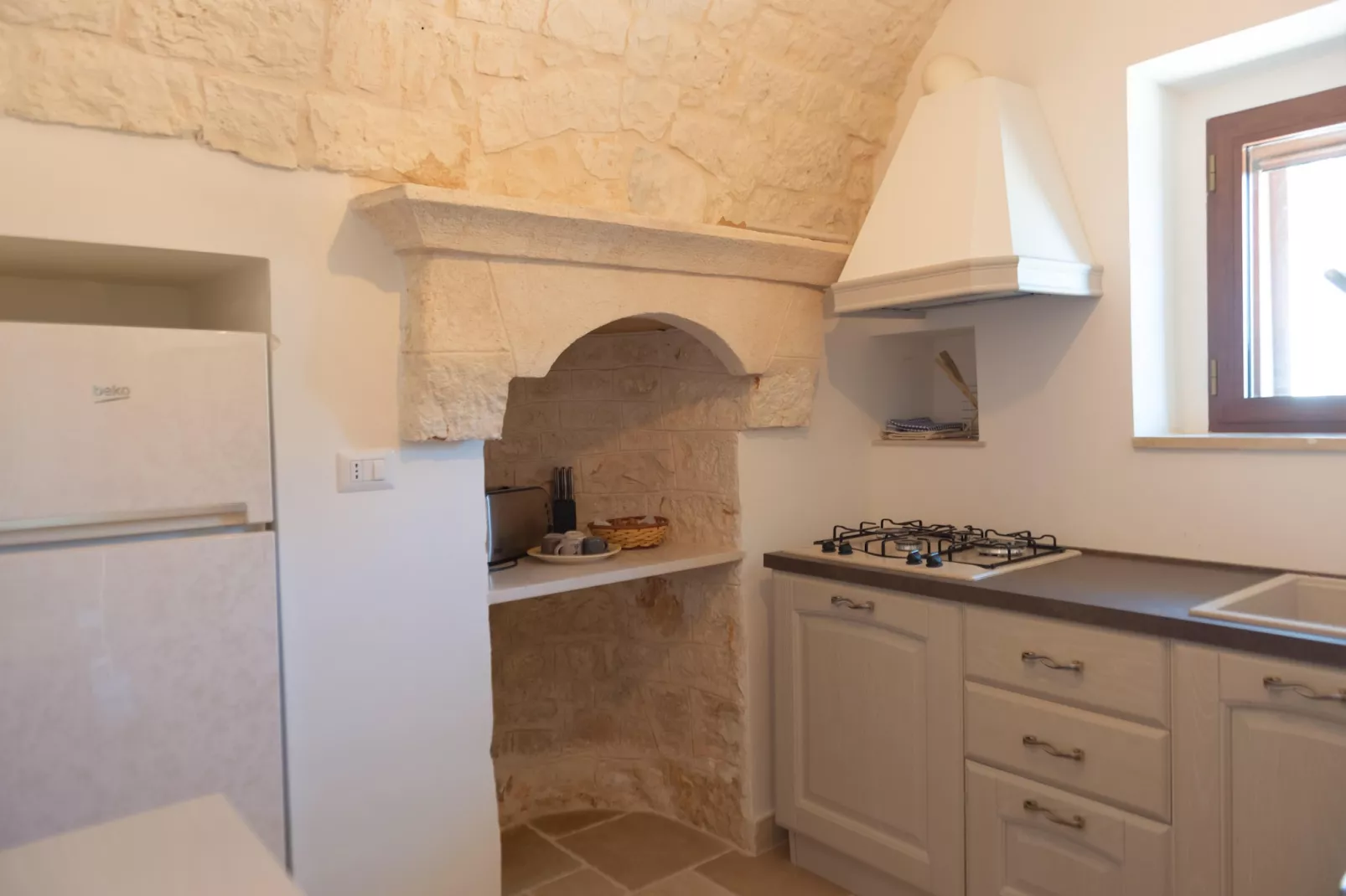 Trulli Cesare in Locorotondo-Keuken