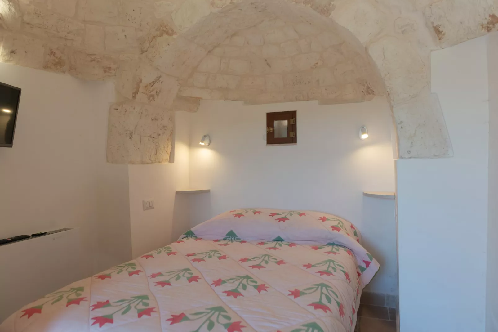 Trulli Cesare in Locorotondo-Slaapkamer