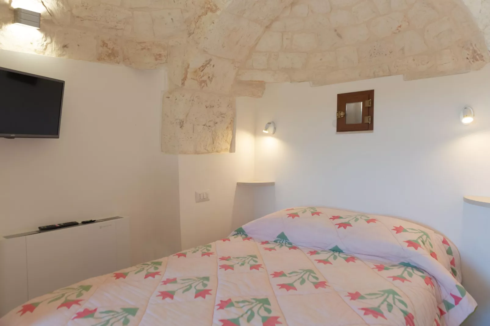 Trulli Cesare in Locorotondo-Slaapkamer