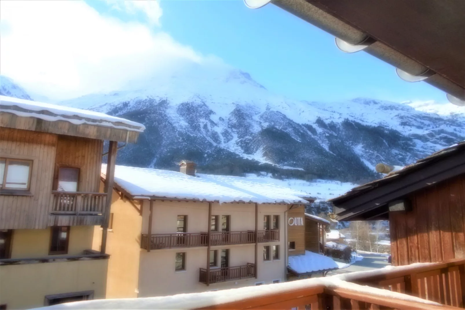 Balcons H 026 - PARC NAT. VANOISE appart. 6 pers.-Terrasbalkon