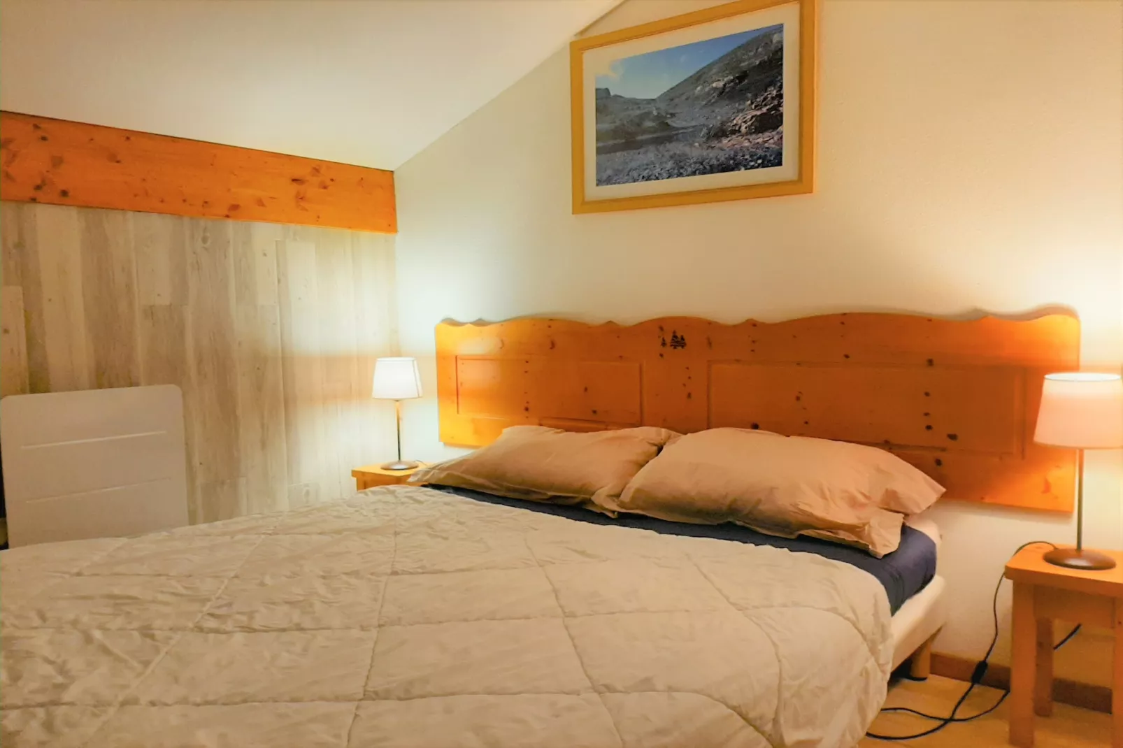 Balcons G 045 - PARC NAT. VANOISE appart. 8 pers.-Slaapkamer