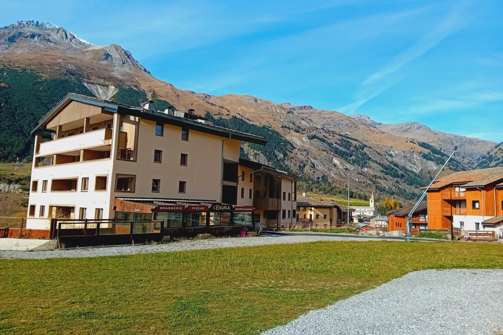 Terrasses D 305 - PARC NAT. VANOISE appart. 4 pers-Buitenlucht