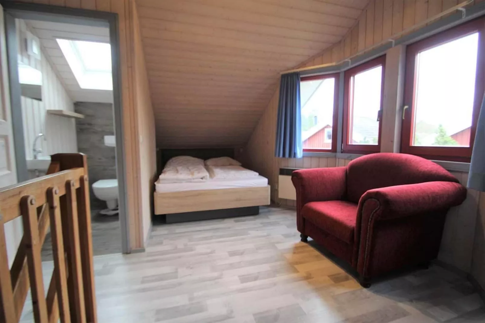 FH Wildgans Comfort mit Sauna & Kaminofen 81 qm 179-Slaapkamer