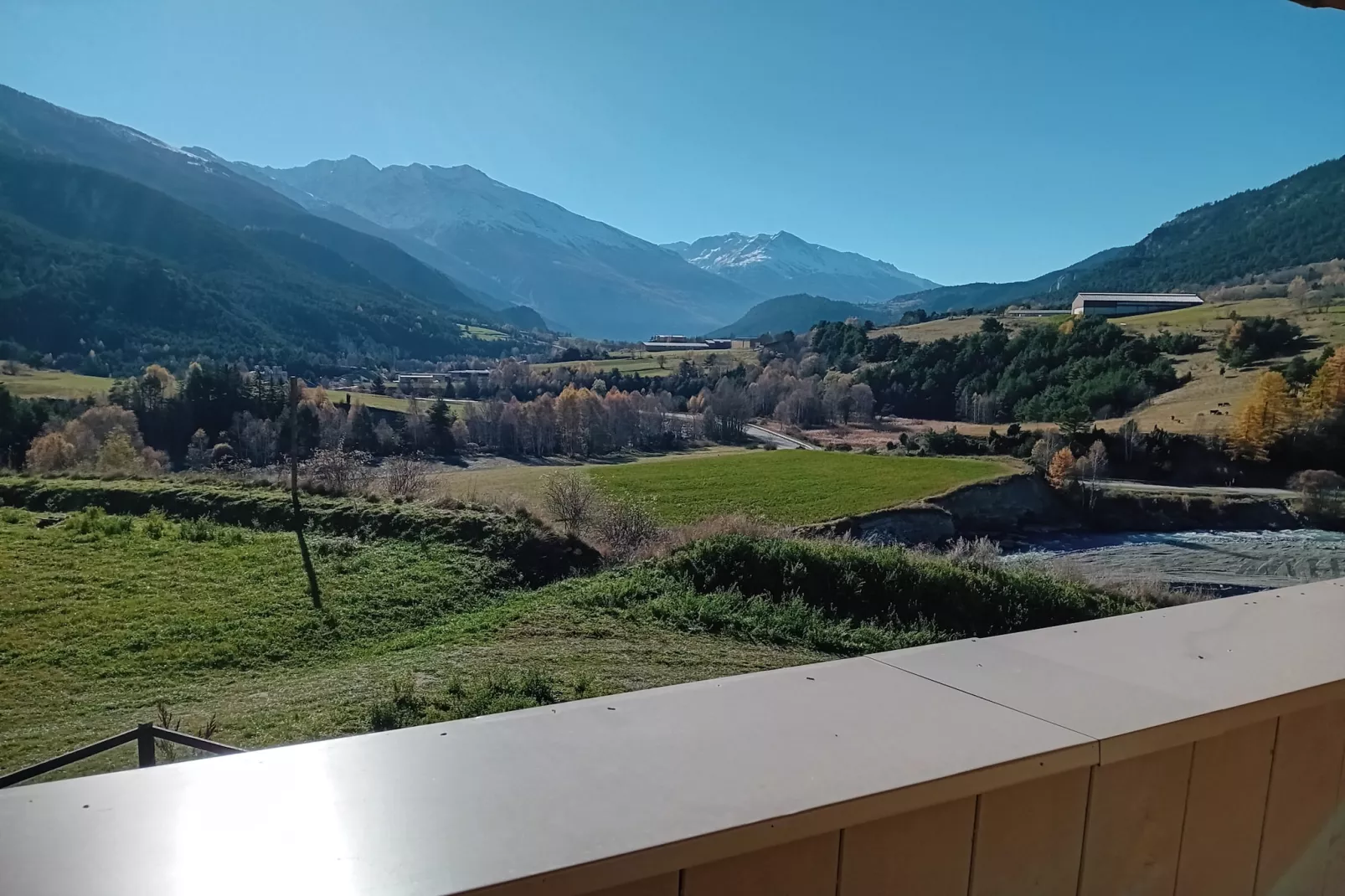 Terrasses D 406 - PARC NAT. VANOISE appart. 4 pers-Terrasbalkon