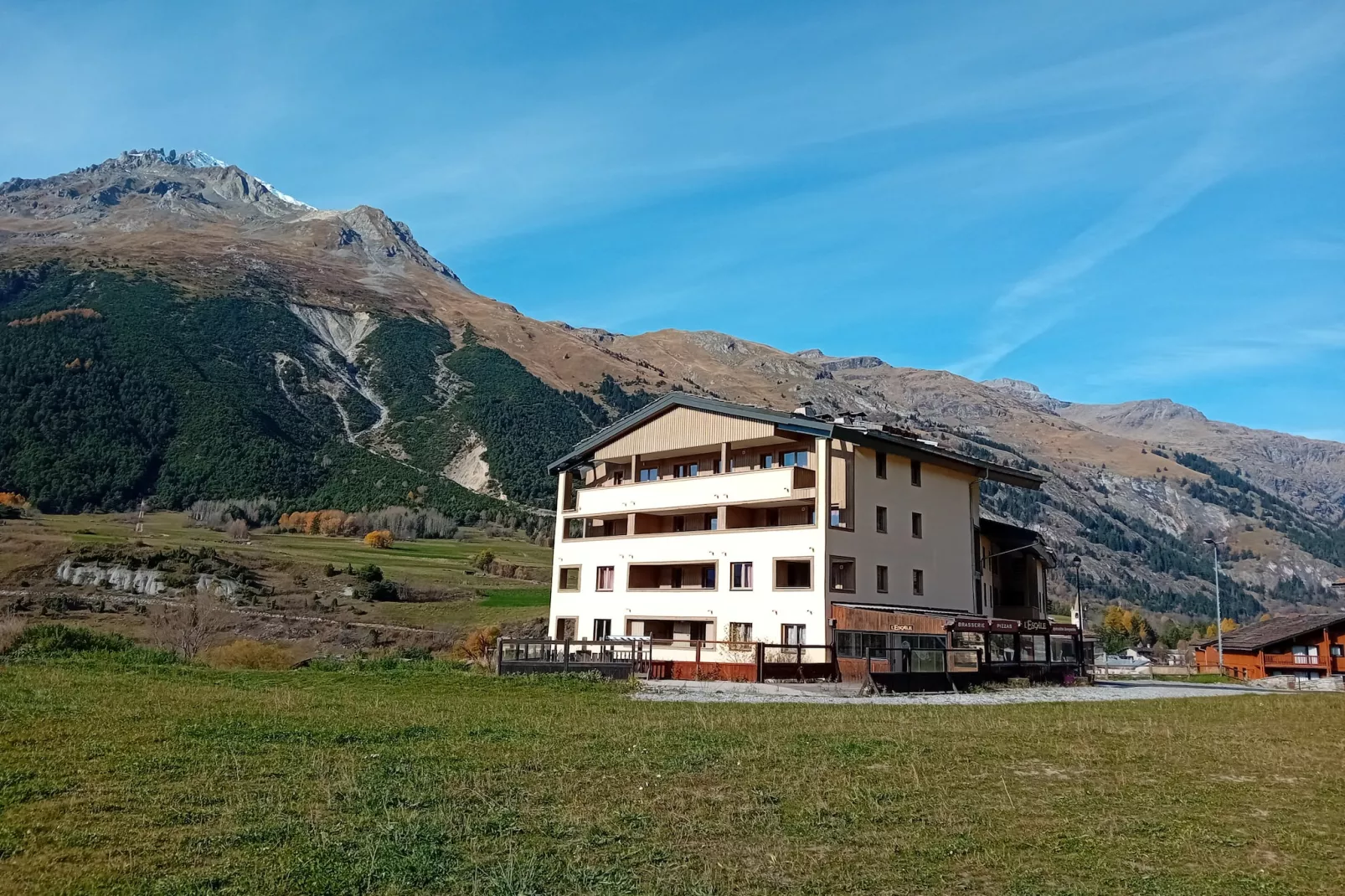 Terrasses D 406 - PARC NAT. VANOISE appart. 4 pers-Buitenlucht