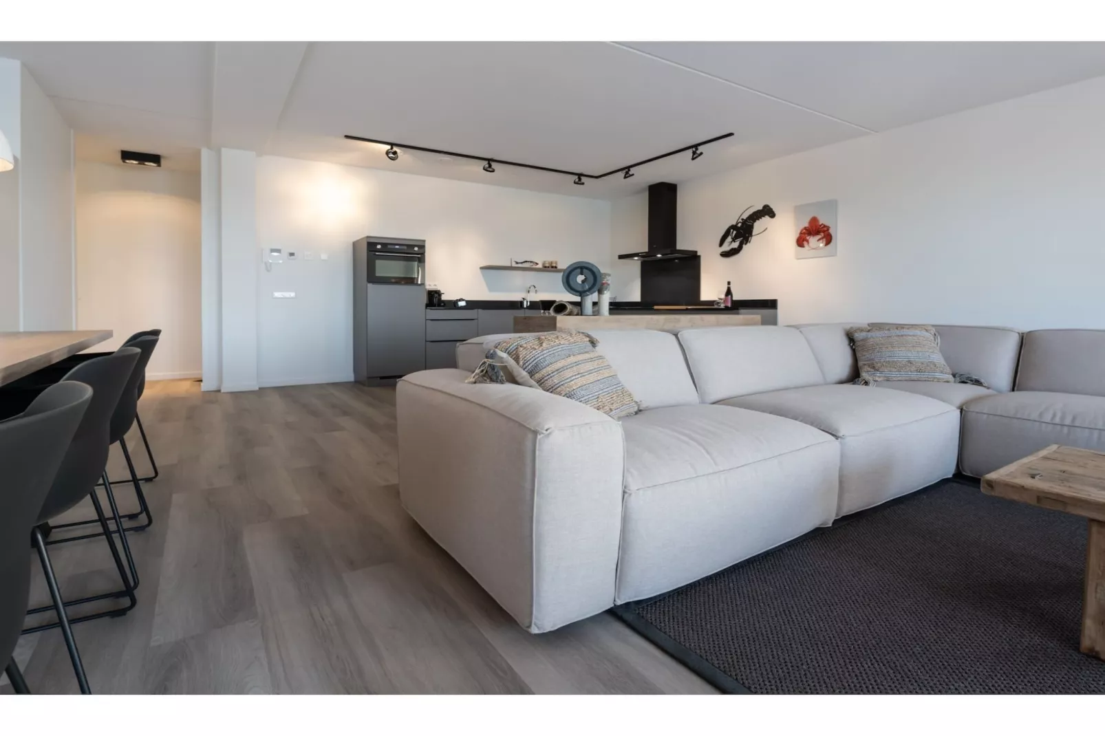 Harbour Loft 1K Residence Marina havenzicht-Woonkamer