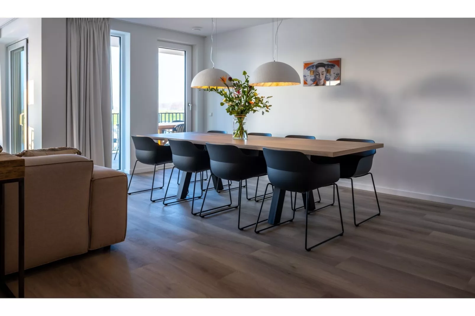 Harbour Loft 1K Residence Marina havenzicht-Eetkamer