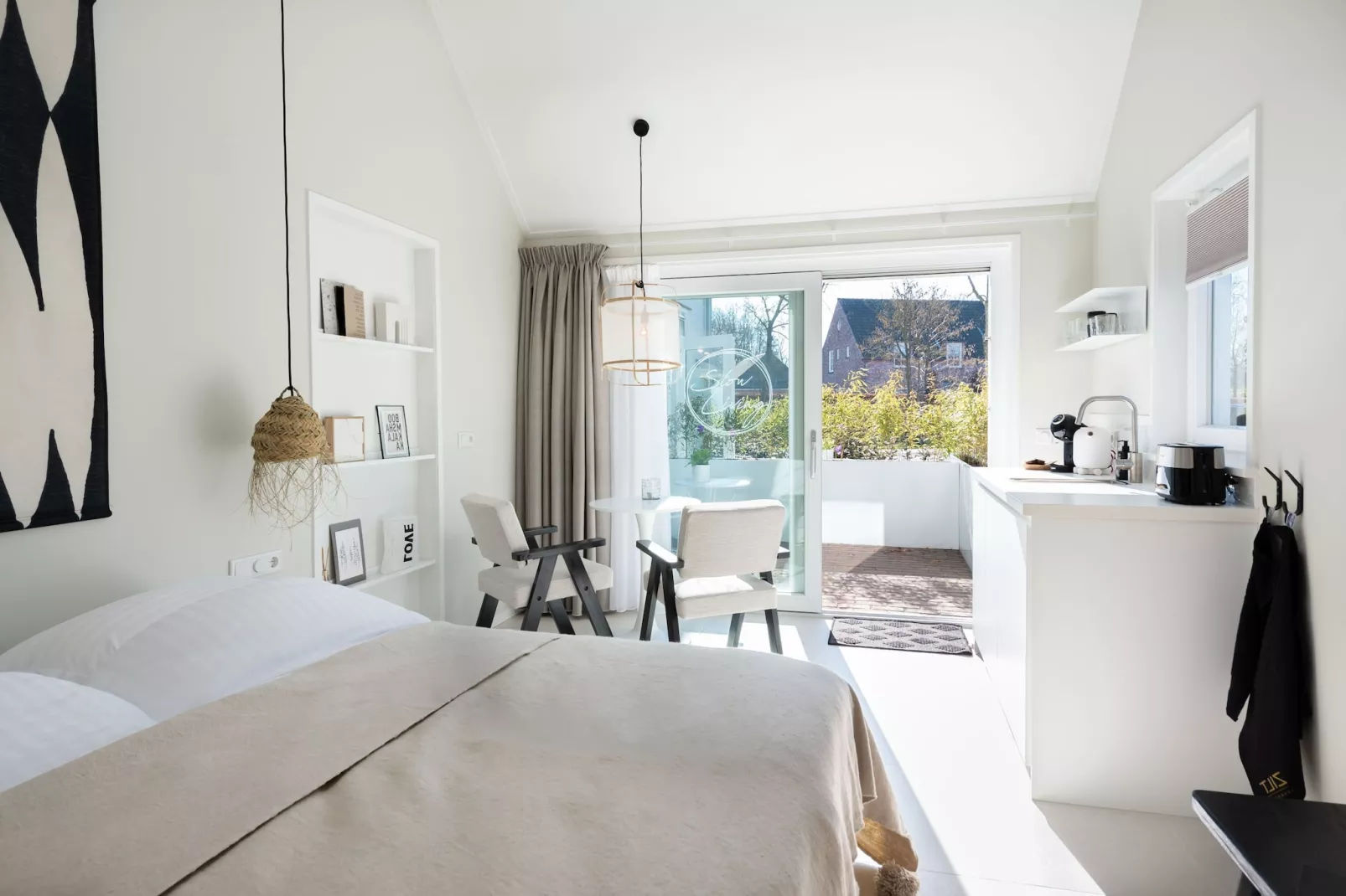 Slow living Suite 1 Oostkapelle-Slaapkamer