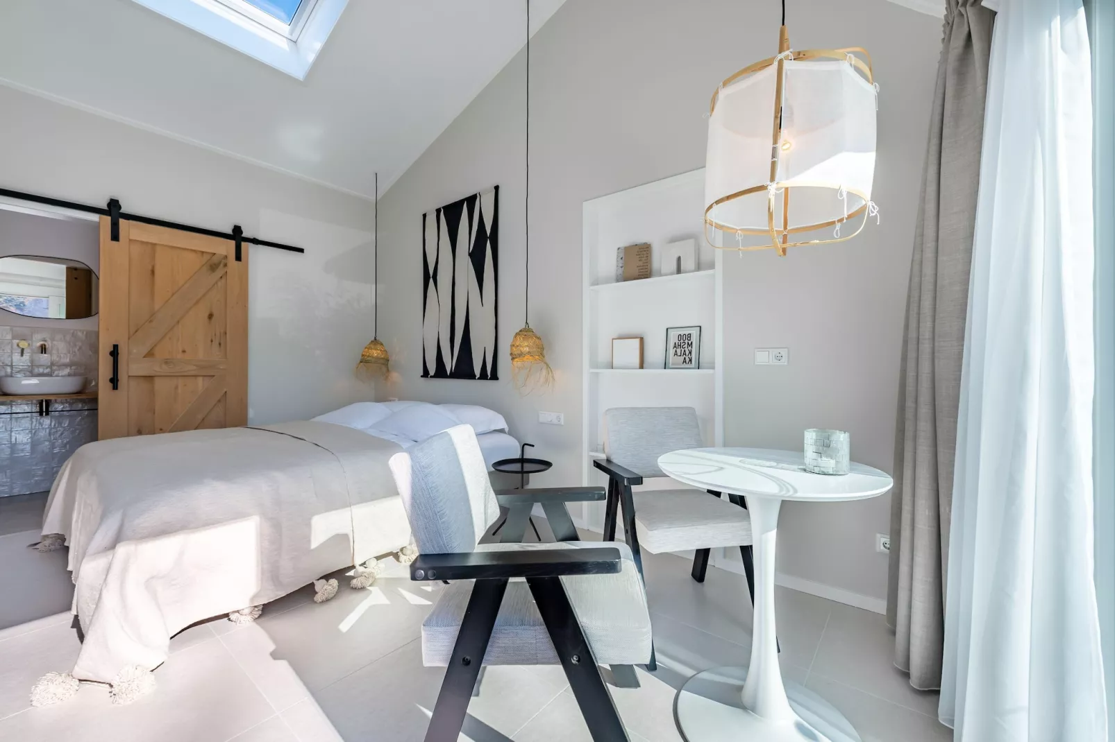 Slow living Suite 1 Oostkapelle-Slaapkamer