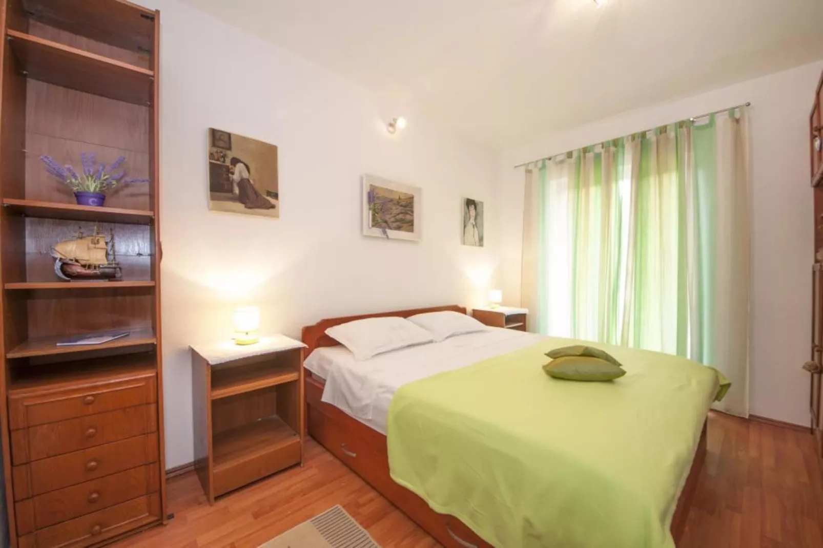 Apartments Kalajzic- Comfort Two Bedroom Apartment with Terrace(A1) (ST)-Slaapkamer