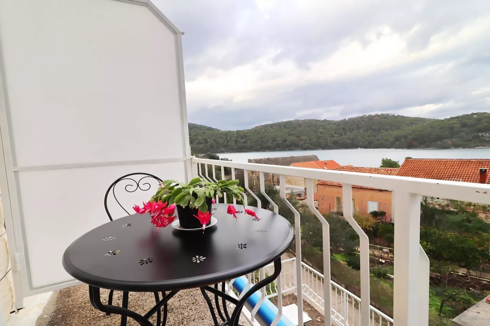 Apartments Nodilo - Standard One Bedroom Apartment with Balcony and Sea View (Apt 2)-Terrasbalkon